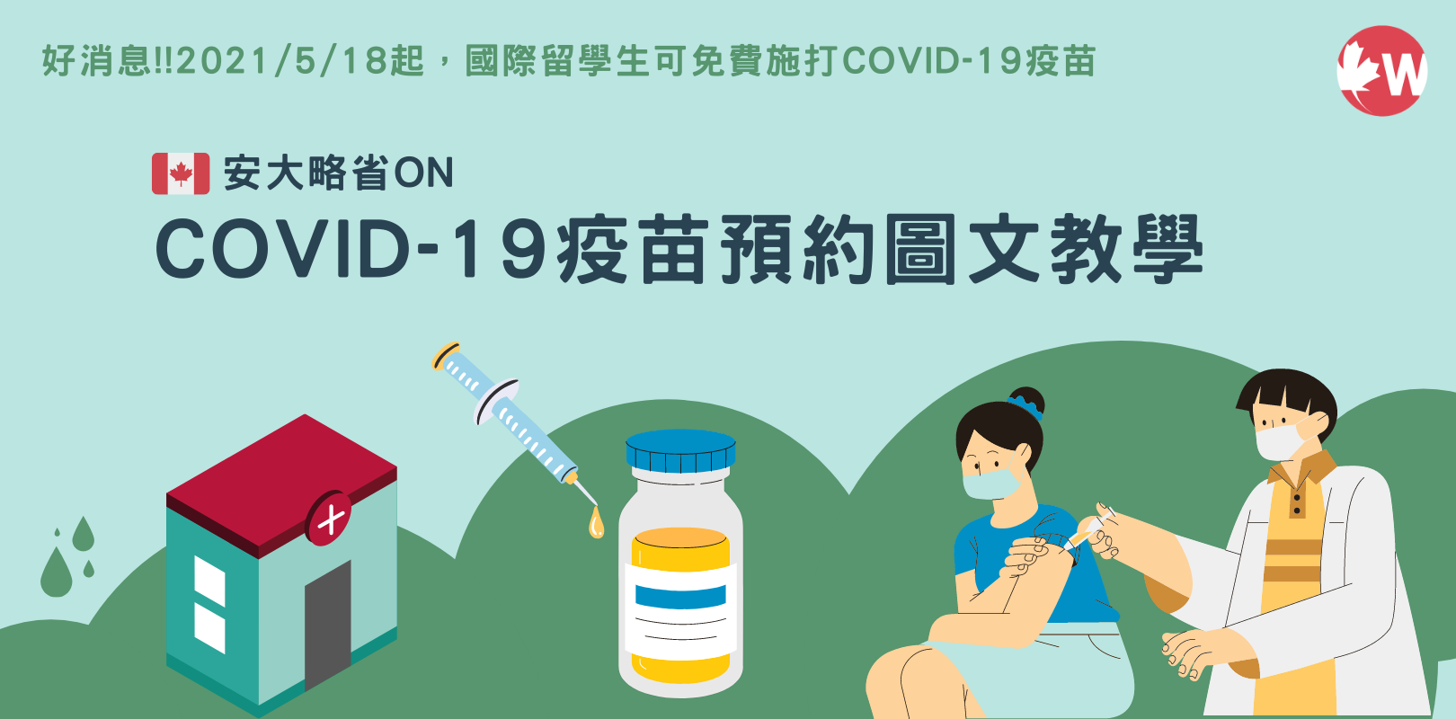 安大略省ON COVID-19疫苗預約圖文教學_WOORI