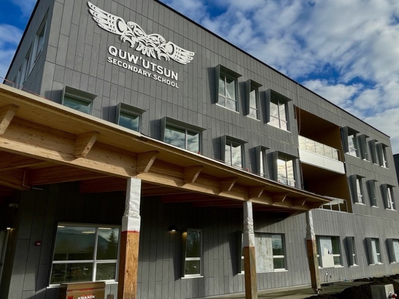 Quw'utsun Secondary School|Cowichan District 哥維根谷教育局|Woori 加拿大最大遊留學代辦